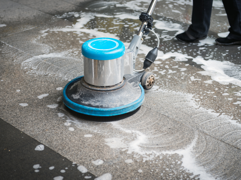 Floor washing and washing by Sparkleen Cleaners